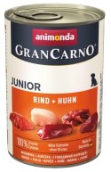 Animonda GranCarno Adult Rind Huhn Wołowina + Kurczak puszka 400g