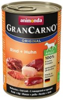 Animonda GranCarno Adult Rind Huhn Wołowina + Kurczak puszka 400g