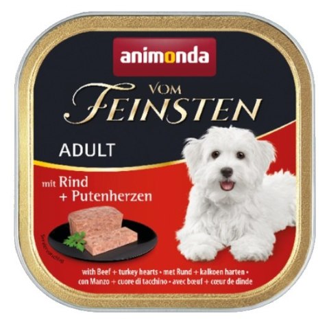 Animonda Dog Wołowina i Serca Indyka 150g