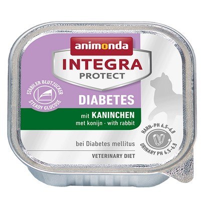 Animonda Integra Protect Diabetes dla kota - z królikiem tacka 100g