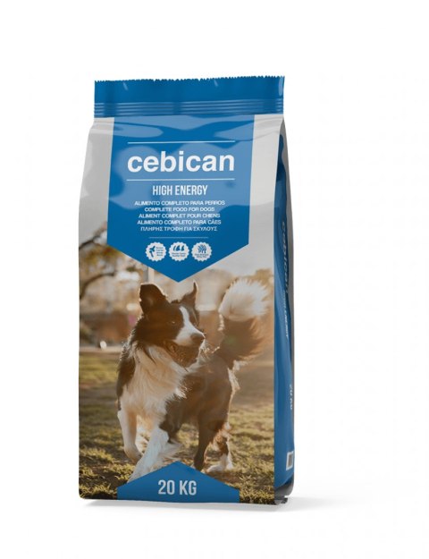 Cebican High Energy Sucha Karma dla psów aktywnych 20kg