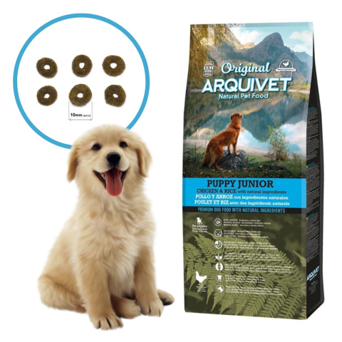 ARQUIVET Original Puppy Junior Sucha Karma dla szczeniąt 12kg