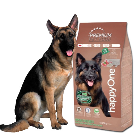 HappyOne Adult Dog - Hypoallergenic z jagnięciną 15kg