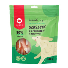 Maced Filet Pierś z Kaczki na patyku Smakolyk dla Psa 500g