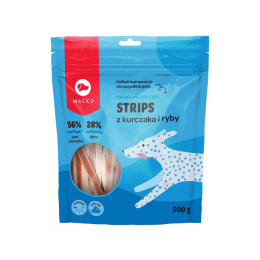 SM STRIPS Z KURCZAKA I RYBY (PASKI KURCZAK RYBA) 500 g