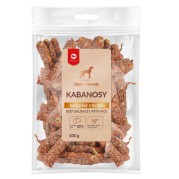 SP KABANOSY WOŁOWE Z RYŻEM ECONOMY PACK 500 G