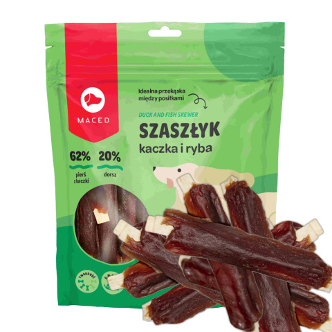 Szaszłyk kaczka i ryba 500g