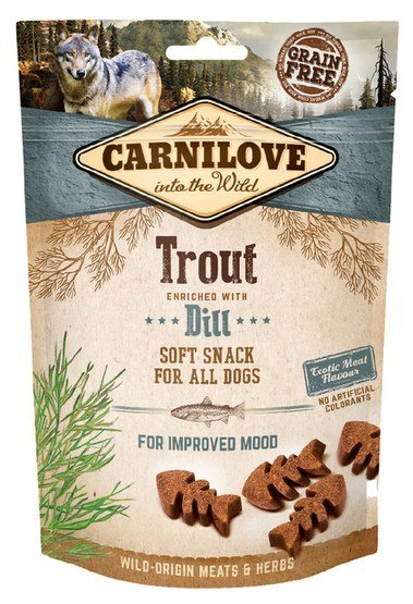 Carnilove Dog Snack Fresh Soft Trout and Dill 200g