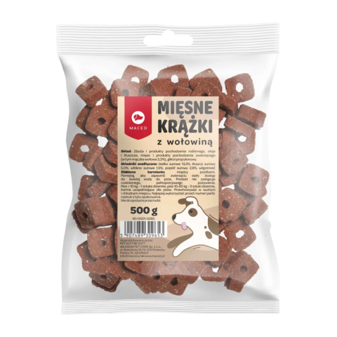 MS MIĘSNE KRĄŻKI Z WOŁOWINĄ 500 G