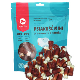 Maced 100% Smakowite - Psiakość prasowana mini z kaczką 500g