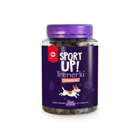 Maced Sport Up! Trenerki z jagnięciną słoik 300g Maced Sport Up! Trenerki z jagnięciną słoik 300g