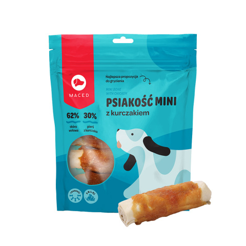 SM PSIAKOŚĆ MINI Z KURCZAKIEM 12,5 cm (BIAŁA PAŁKA Z KURCZ.) 500 g