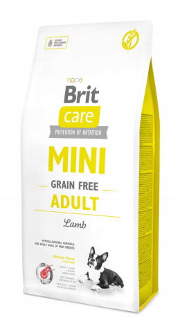 Brit Care Mini Hypoalergiczna Sucha Karma dla Psa z Jagnięciną 2kg
