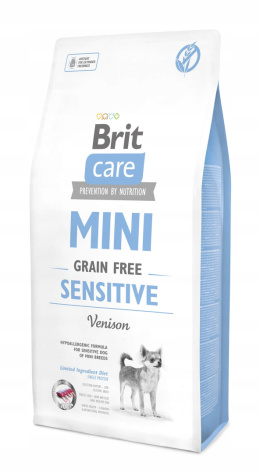Brit Care Mini Sensitive Sucha Karma dla Psa z Dziczyzną 2kg