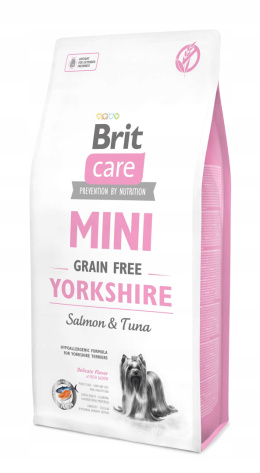 Brit Care Mini Yorkshire Salmon Sucha Karma dla Psa Łosoś 400g