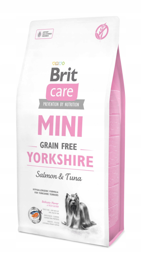 Brit Care Mini Yorkshire Salmon Sucha Karma dla Psa Łosoś 400g Brit Care Mini Yorkshire Salmon Sucha Karma dla Psa Łosoś 400g