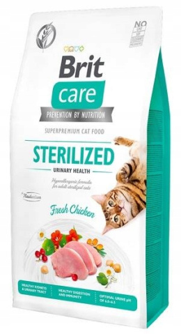 Brit Care Sucha Karma dla Kotów Sterylizowanych Sterilized Urinary 400g