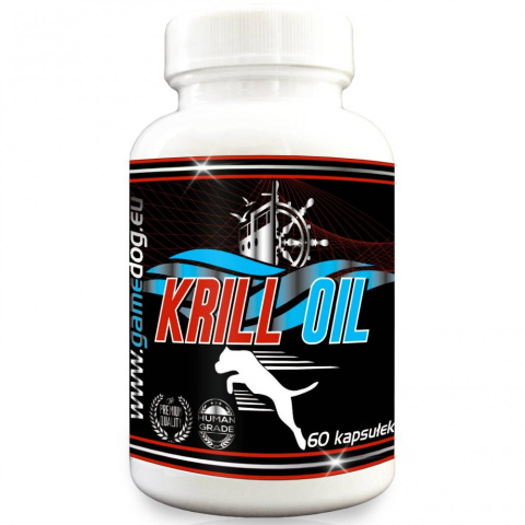 Game Dog Krill Oil Suplement dla Psa 60 kaps