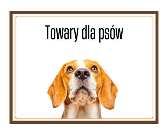 Towary dla psów